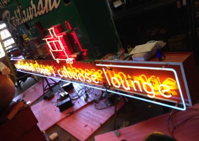 Continental Room and Caboose Lounge – Union Station Neon Sign Restoration