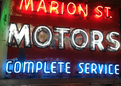 Neon Sign Repair Restoration